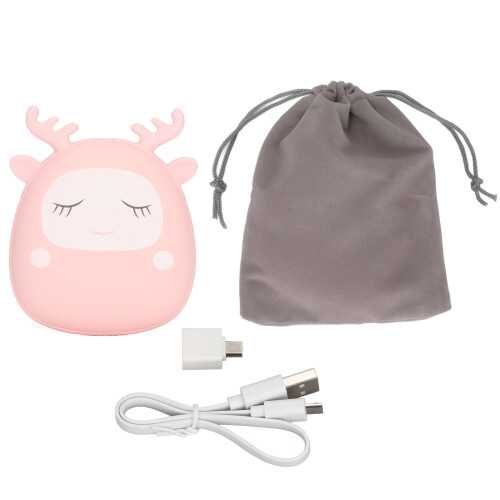 Rechargeable Hand Warmer Heart Power Bank