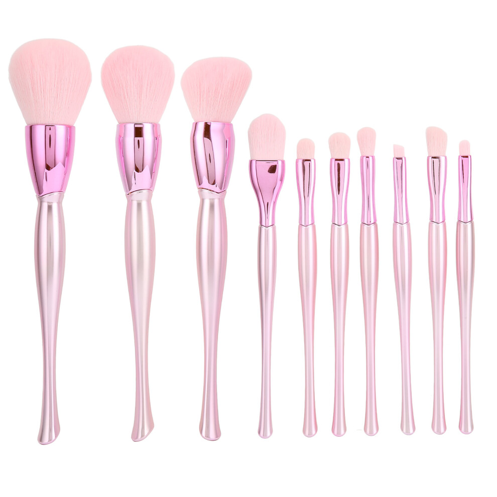 10pcs Makeup Brush Set Foundation Concealer Powder Blush Eyeshadow