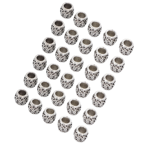30x Vintage Bartperlen DIY Schmuckarmband Zubehör 1