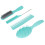 (Green Box Packed) 4x Professionele Haarkamenset (Groen) 4