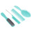(Green Box Packed) 4x Professionele Haarkamenset (Groen) 2