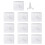 10pcs 3-in-1 Eyelash Extension Training Board Holder Set 1