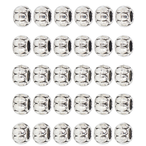 30x Retro Bartperlen Zöpfe Schmuck DIY Armband Halskette 2