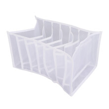 Clothing Storage Box Net Wardrobe Organizer for Underwear Socks Scarf