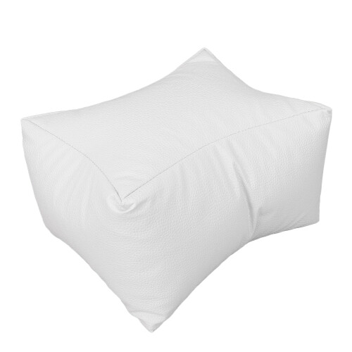 (White) PU Leather Nail Art Hand Pillow Waterproof Rest