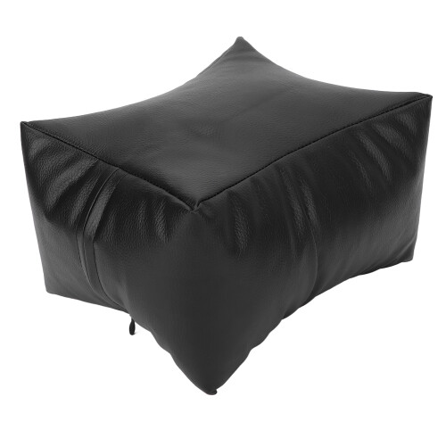(Black) PU Leather Nail Art Hand Pillow Waterproof Rest