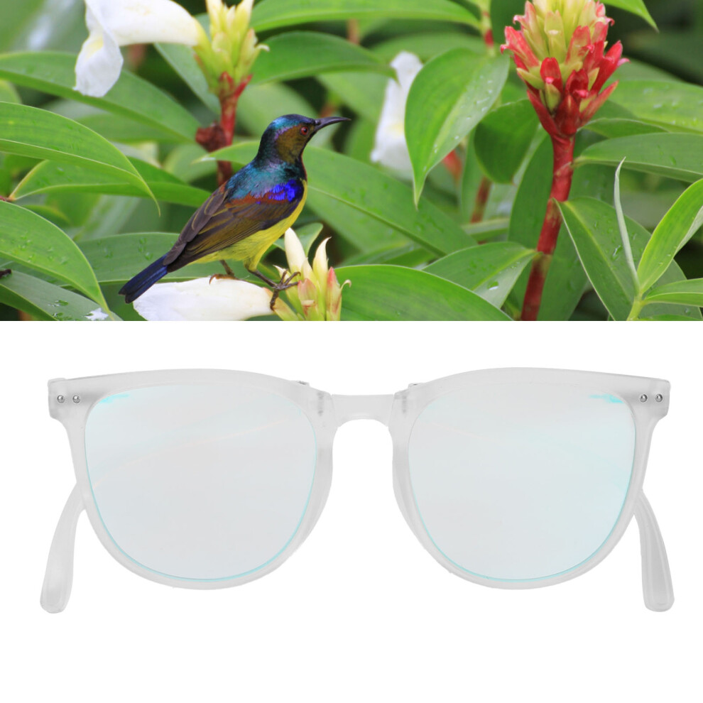 Red Green Color Blind Glasses Folding Portable Eyewear 14.4cm