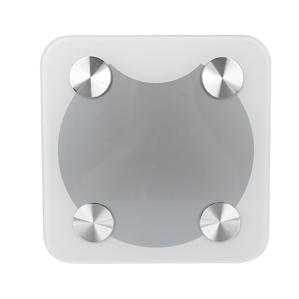 Digital Weighing Scale Bluetooth LED Smart Body Fat Scale White