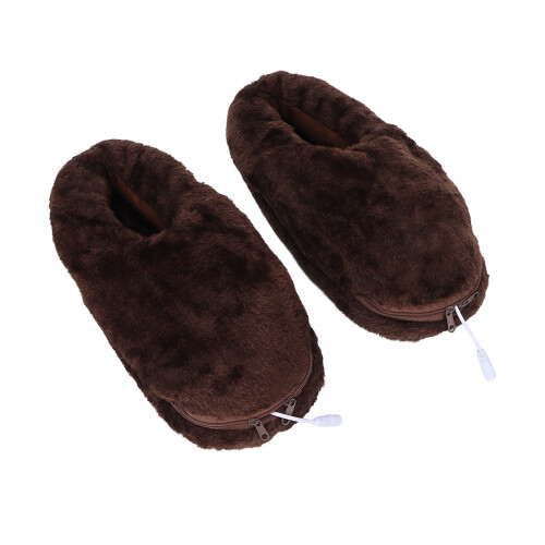 Elektrische Heizsocken verstellbar Winter Plüsch 2