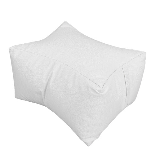 (White) PU Leather Nail Art Hand Pillow Waterproof Rest 1