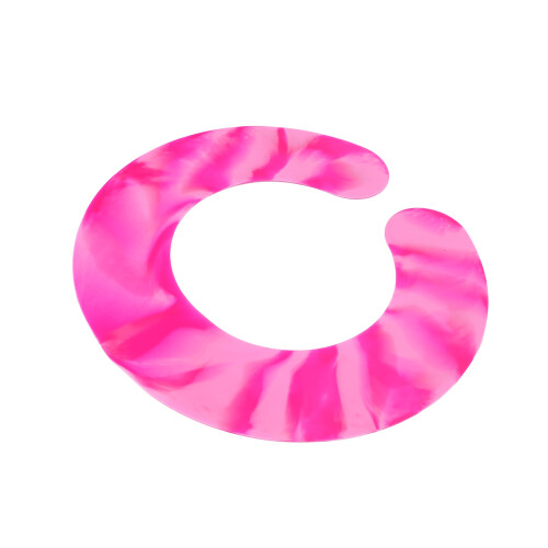 Silikon-Wasserdichter Friseurumhang, Rosa 1