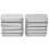 10pcs Empty Slide Top Tin Container Silver for Lip Balm Perfume 4