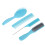(Blue Box Packed) 4x Professionele Haarkamenset (Groen) 2
