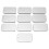 10pcs Empty Slide Top Tin Container Silver for Lip Balm Perfume 5