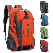 (Red) 40l Large Bag Waterproof Backpack Camping Hiking Walking Outdoor Travel Rucksack