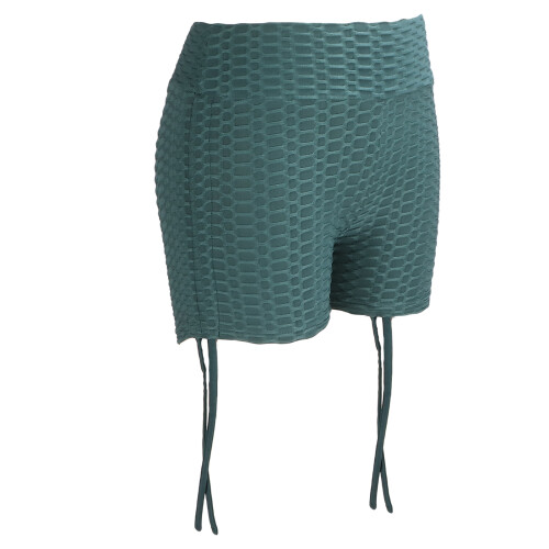 (S) Hoge taille yoga shorts zacht elastisch 2