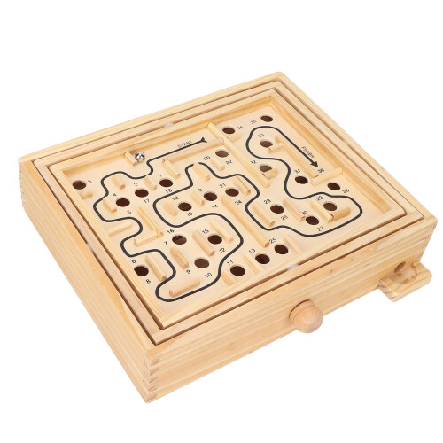 Gioco Educativo Labirinto in Legno per Bambini 2