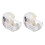2pcs Transparent Double Sided Dress Tape 2