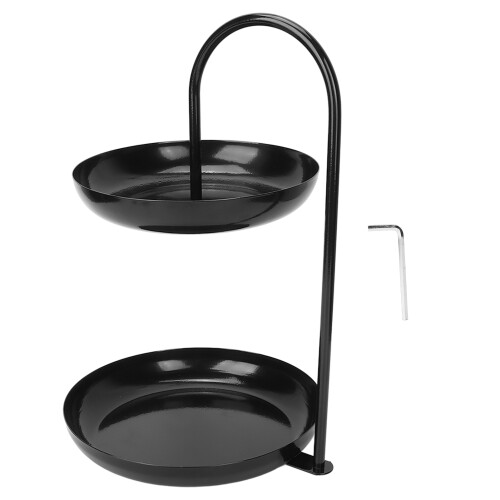 Fruchtteller Moderner Couchtisch Doppelte Schicht Snacktablett 2