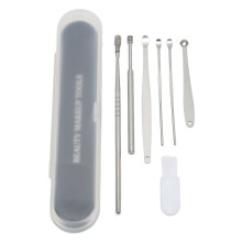 7Pcs RVS Oorwas Set