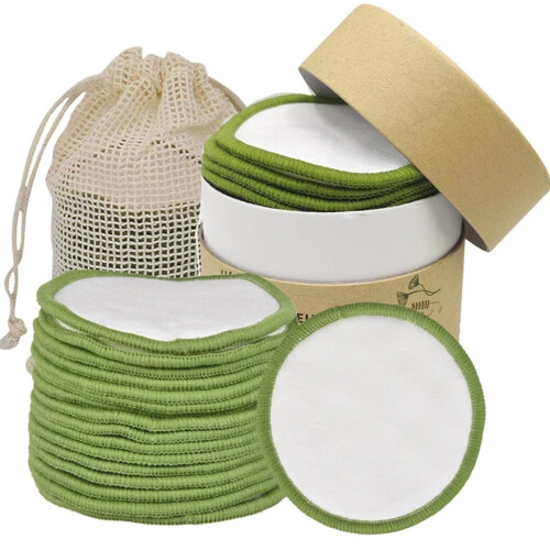 20 Stks Bamboe Make-up Pads