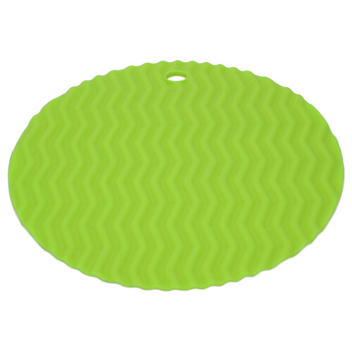 (Green) Siliconen antislip mat met ophanggat 1