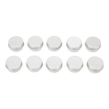 10x 5ml Aluminiumdosen für Lippenbalsam & Parfüm
