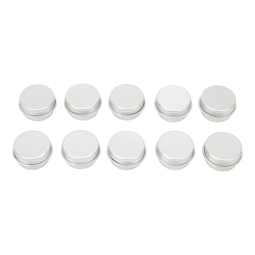 10pcs 5ml Empty Aluminum Tin Can for Lip Balm Perfume