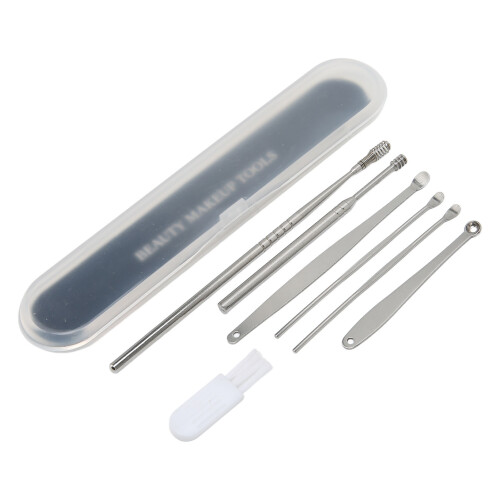 7Pcs RVS Oorwas Set 1