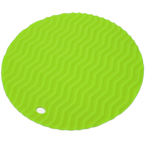 (Green) Siliconen antislip mat met ophanggat 2