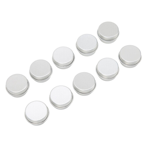 10pcs 5ml Empty Aluminum Tin Can for Lip Balm Perfume 2