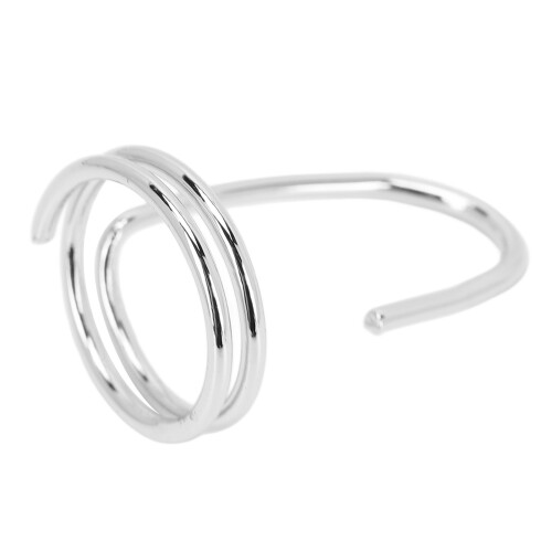 (White Gold) Gouden nagelring van verguld koper 1