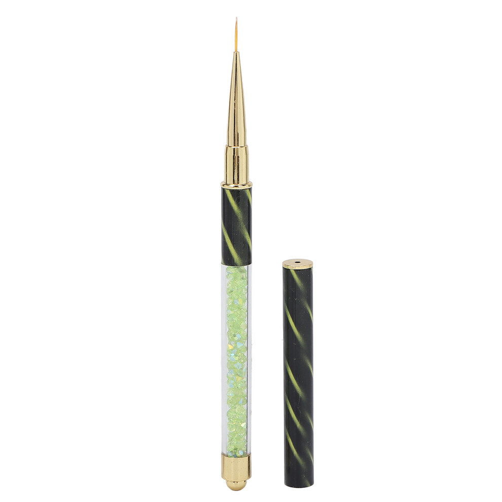 Green/Orange ( ( Long Pull Line)) Manicure Liner Pen Nail Rhinestone Picker Dotting Pen Diy Tool