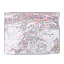 Grote PVC Makeuptas Quicksand Bling Reistas
