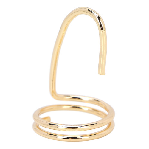 (Gold) Gouden nagelring van verguld koper 2