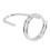 (White Gold) Gouden nagelring van verguld koper 5