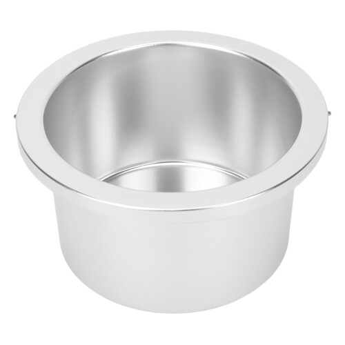 4.13 Zoll Wachs-Erwärmer Aluminium-Topf Silber 1