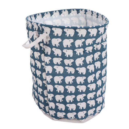 Foldable Laundry Basket Cloth Dirty Clothes Hamper Organizer Home 1