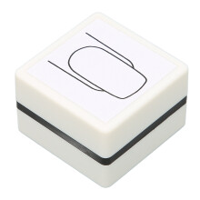 (Square Nails) Handgeschilderde Stempel voor Vierkante Nagels