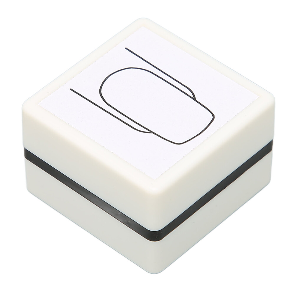 (Square Nails) Nail Art Stamper Clear Lines Manicure