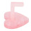 (Heart Shape) Rundes Nagel-Display mit rosa Herz 5