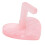 (Heart Shape) Rundes Nagel-Display mit rosa Herz 4