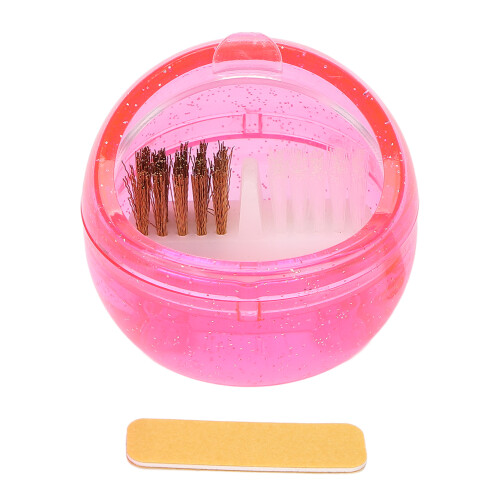 Compact Wearable Nail Brush Cleaner