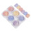 6-delig Winter Wollen Nagels Glitter Set 2