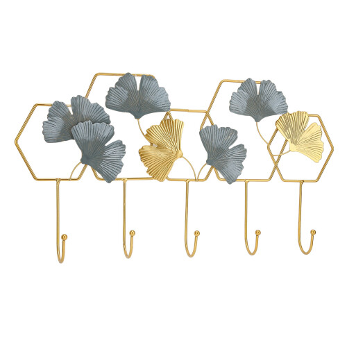 (Mix Colour) Multifunctionele wandhaak goud