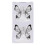 100 Pcs Nail Forms Horseshoe Butterfly Square Art Guide Sticker 1