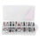 288Pcs Christmas Press On Nails Square Oval 1