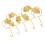 (Golden) Multifunctionele wandhaak goud 4