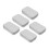 5pcs Metal Rectangular Empty Box Pins Jewelry Storage Silver 2