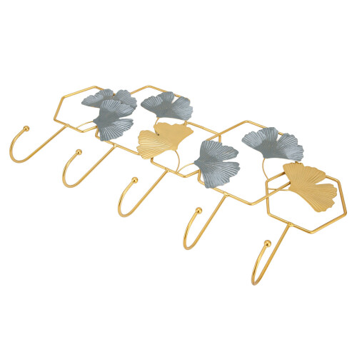(Mix Colour) Multifunctionele wandhaak goud 1